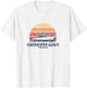Chincoteague VA Vintage Boating 70s Retro Boat Design T-Shirt - T-Shirt | White