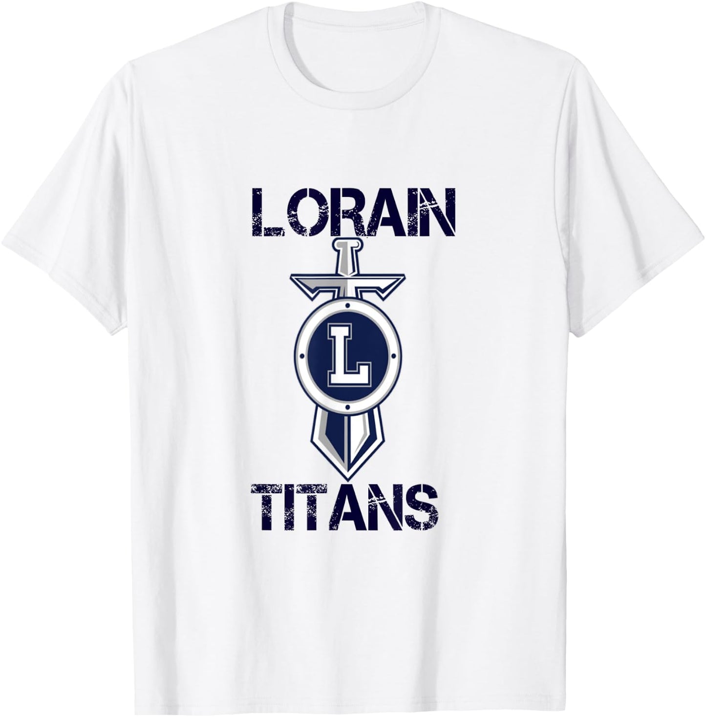 Titans Sports, Football, Baseball, Basketball. Grey T-Shirt - T-Shirt | White