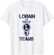 Titans Sports, Football, Baseball, Basketball. Grey T-Shirt - T-Shirt | White
