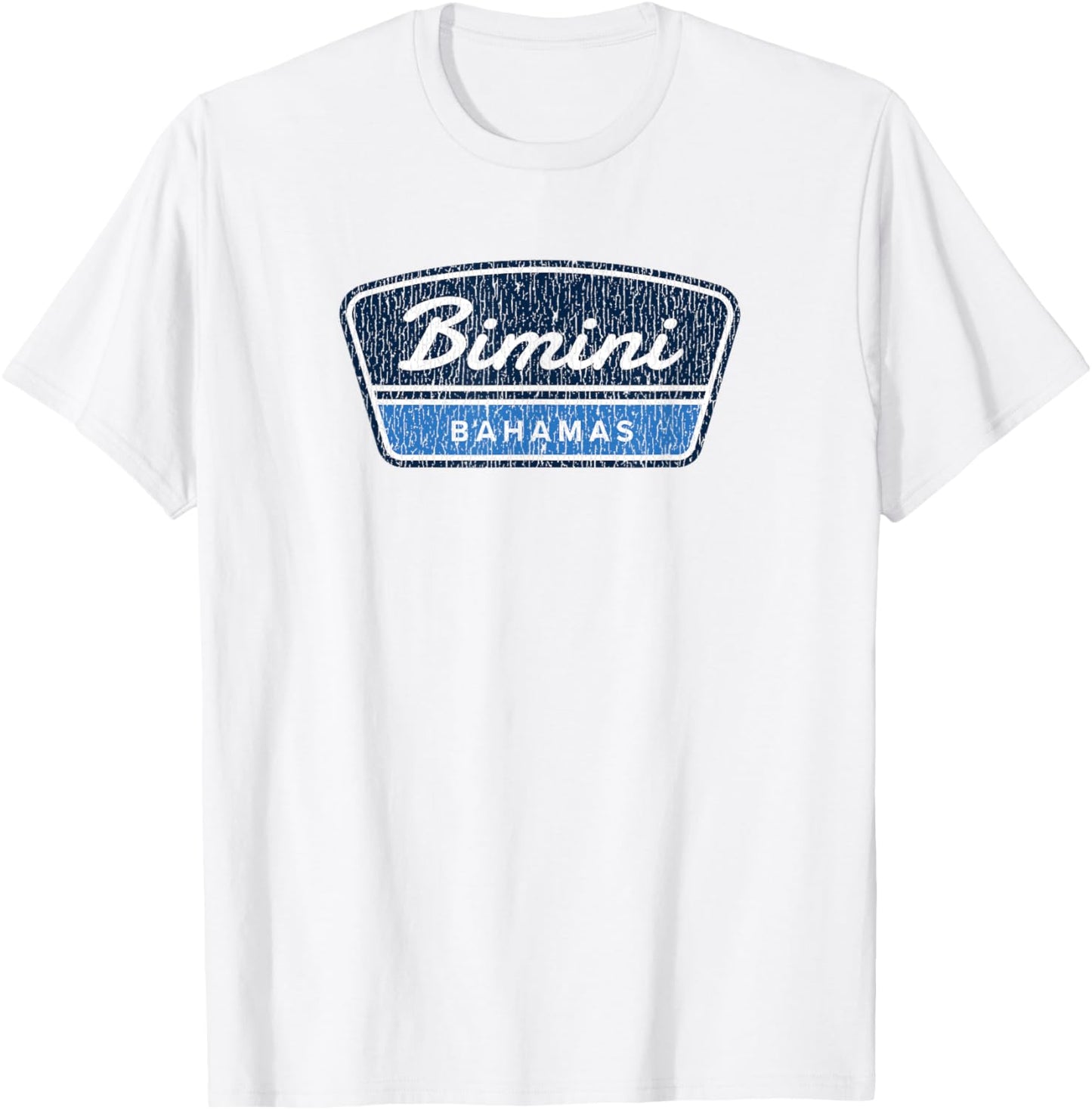 Retro Bimini Bahamas Vintage Throwback Souvenir T-Shirt - T-Shirt | White