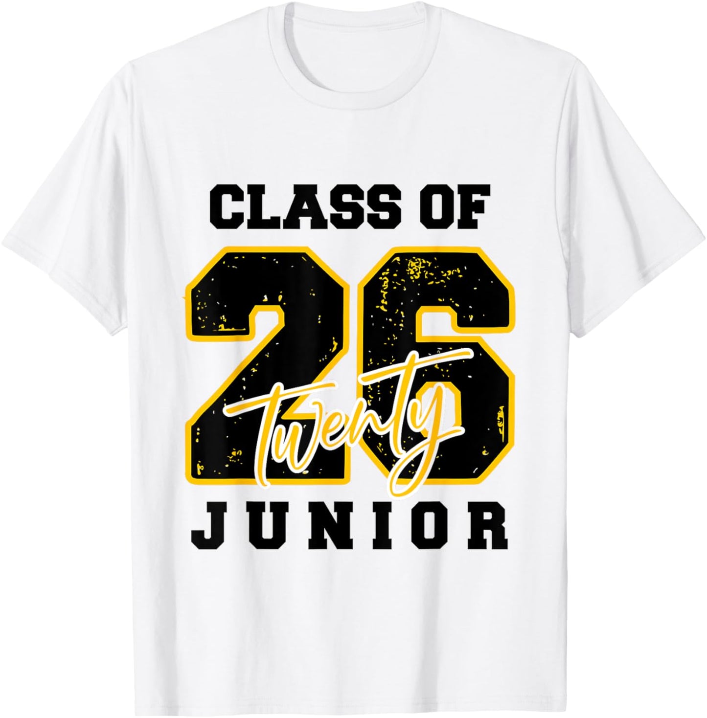 Class of 2026 Junior High School Back To School 11th Grade T-Shirt - T-Shirt | White