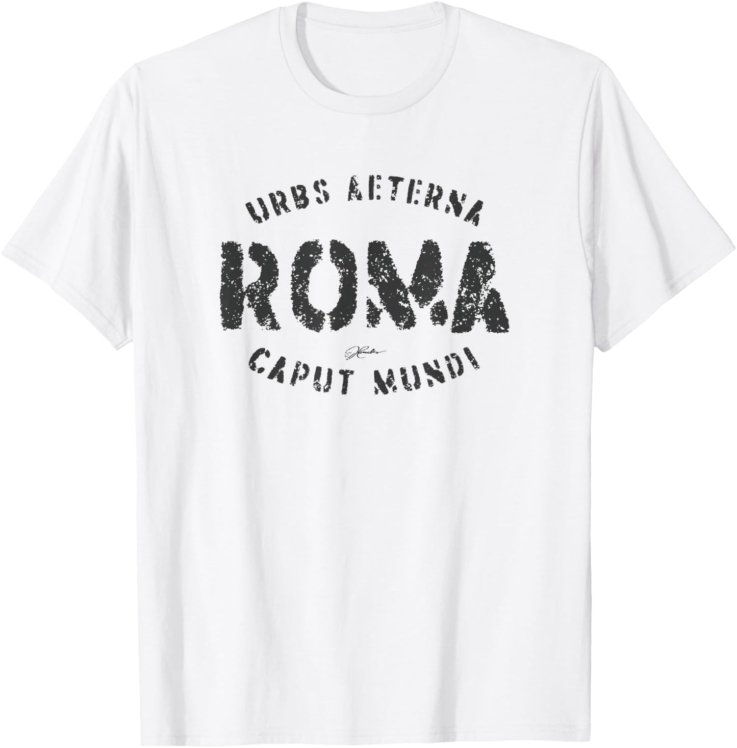 JCombs: Rome, Eternal City, Capital of the World T-Shirt - T-Shirt | White