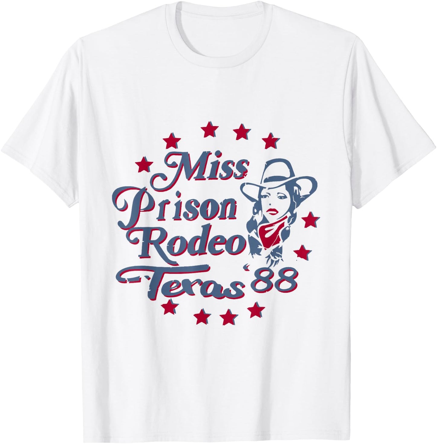 Miss Texas Prison Rodeo 1988 vintage T-Shirt - T-Shirt | White