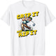 Grip It And Rip It Funny Golf T-Shirt - T-Shirt | White