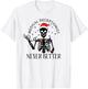 Funny Medical Receptionist Christmas Med Receptionist Clinic T-Shirt - T-Shirt | White
