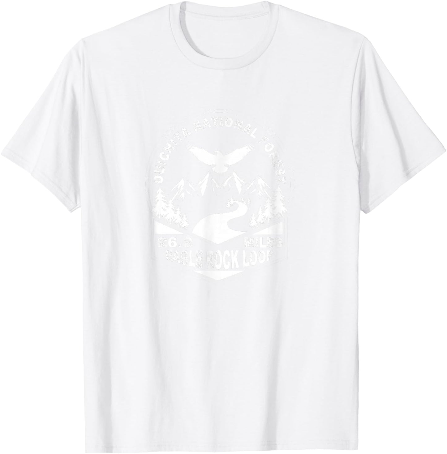 Eagle Rock Loop Ouichita National Forest T-Shirt - T-Shirt | White