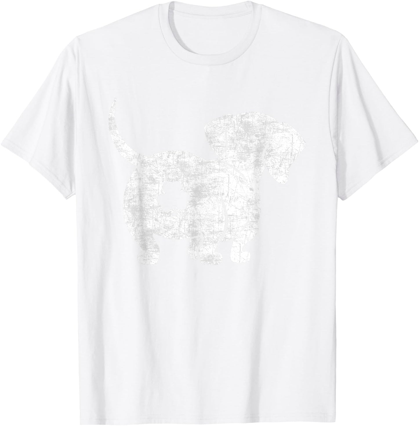 St. Patricks Day Dachshund Wiener Dog Gifts Women T-Shirt - T-Shirt | White