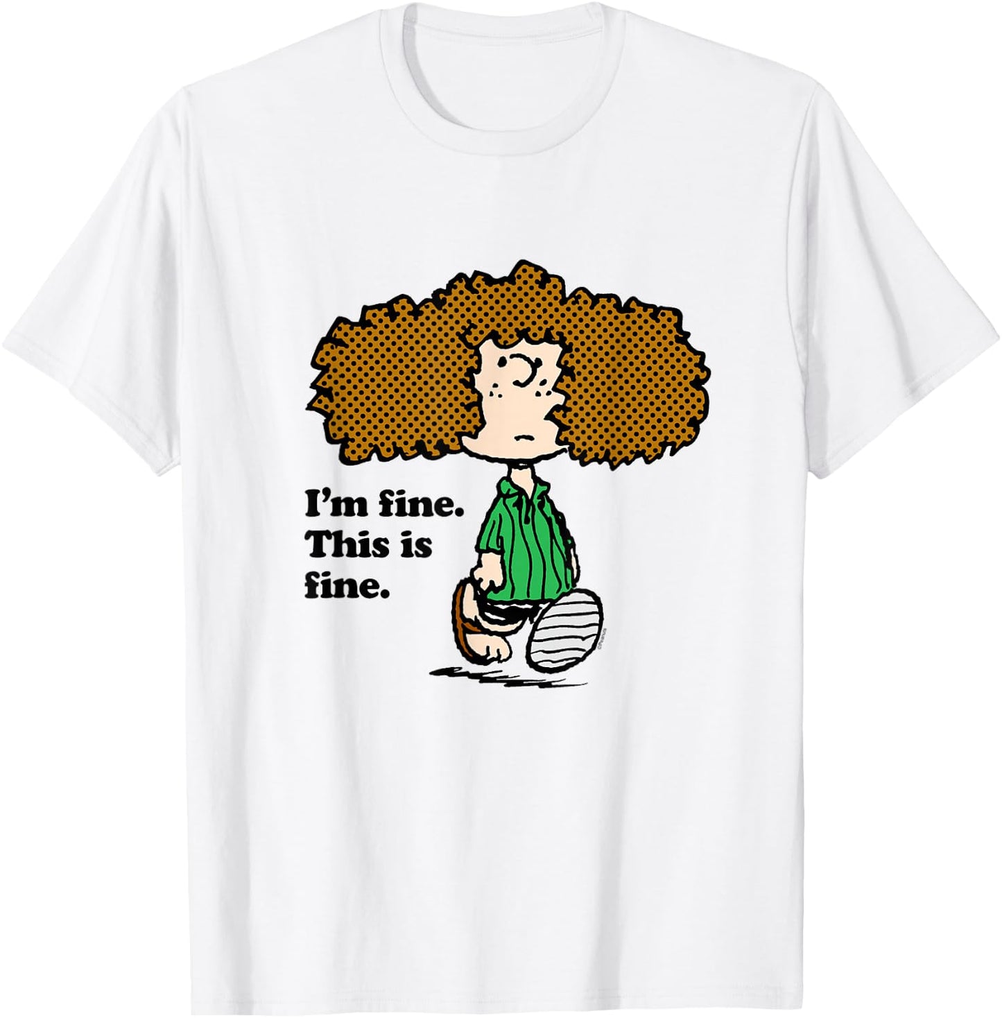 Peanuts - Patty I'm Fine T-Shirt - T-Shirt | White