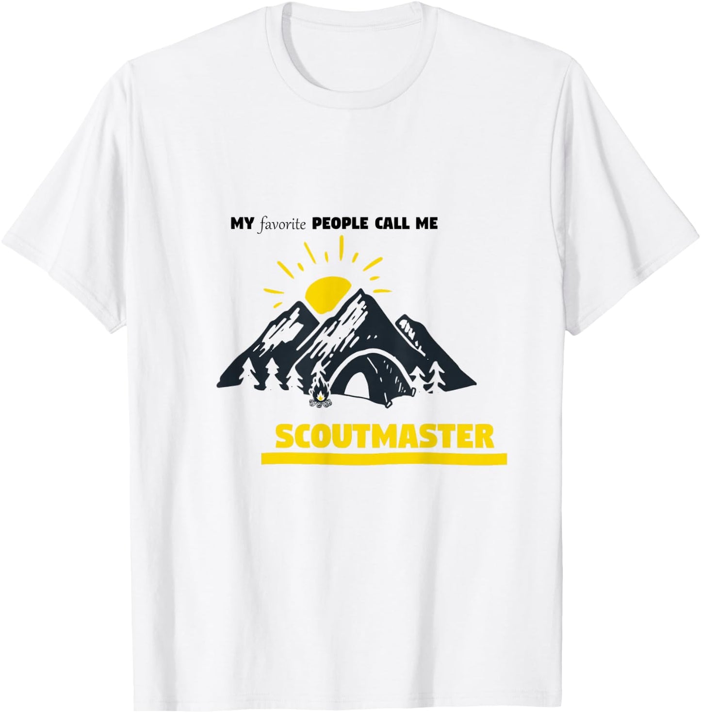 Scoutmaster Thank You Gift - Scoutmaster Gifts T-Shirt - T-Shirt | White