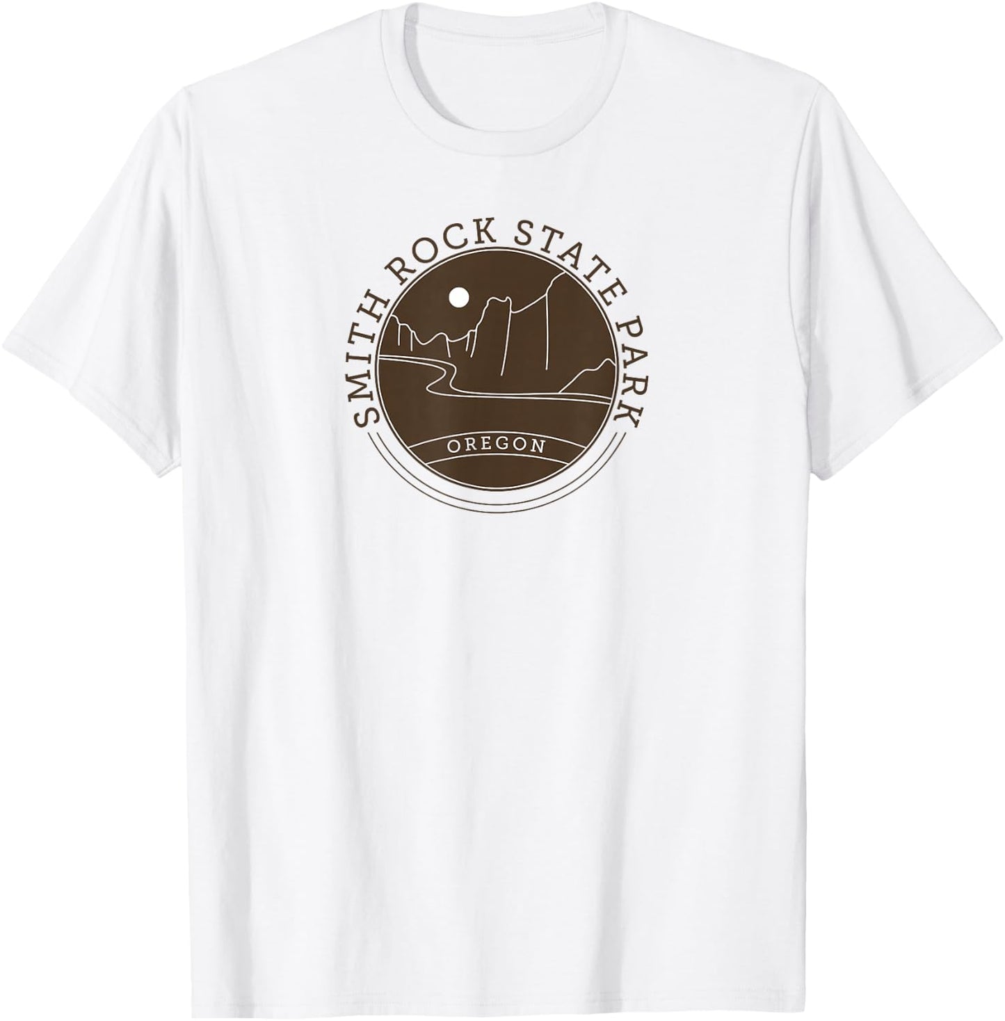 Smith Rock State Park - Oregon, United States of America T-Shirt - T-Shirt | White