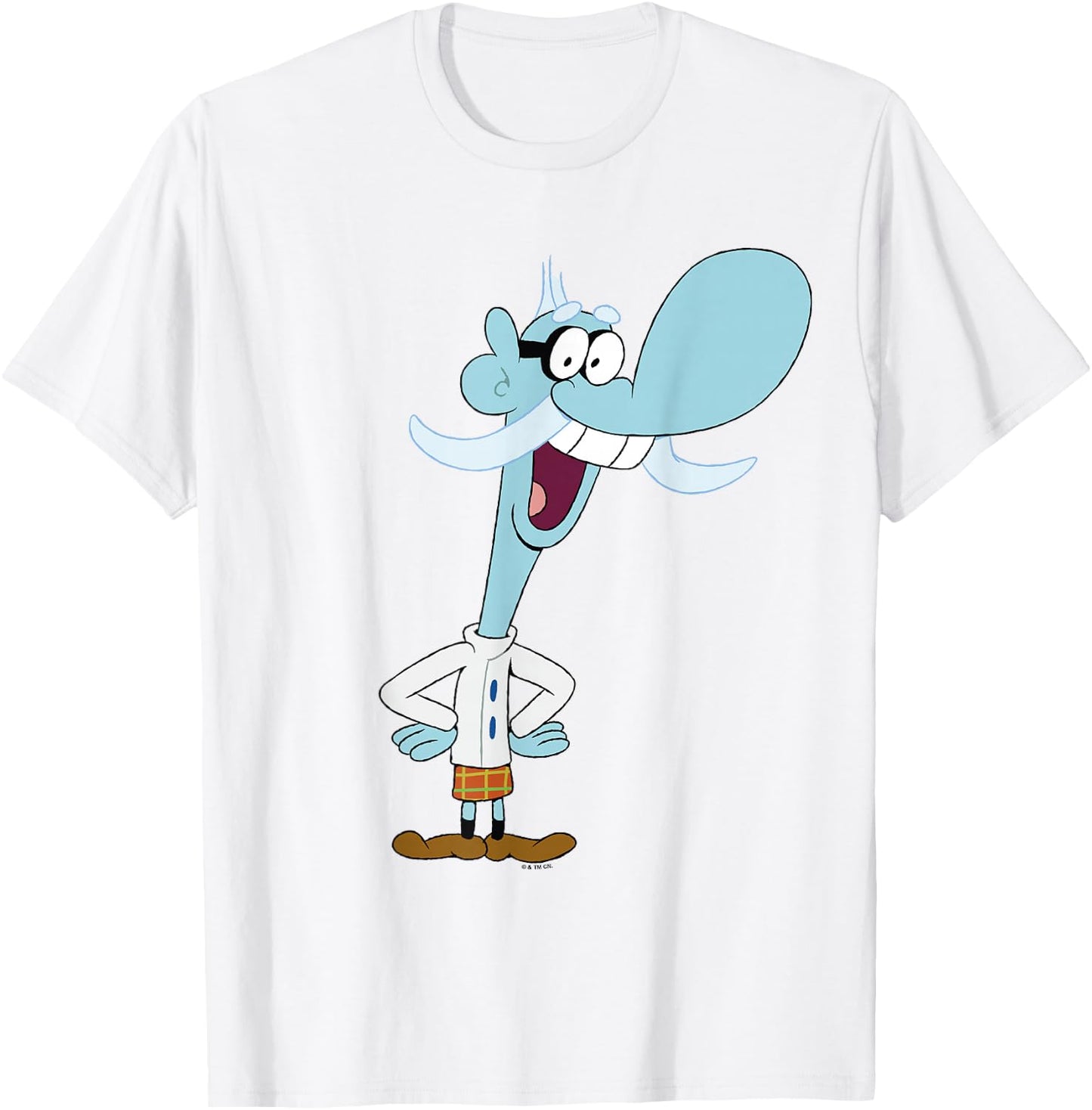Chowder Mung Daal Happy Pose Full Body Shot T-Shirt - T-Shirt | White