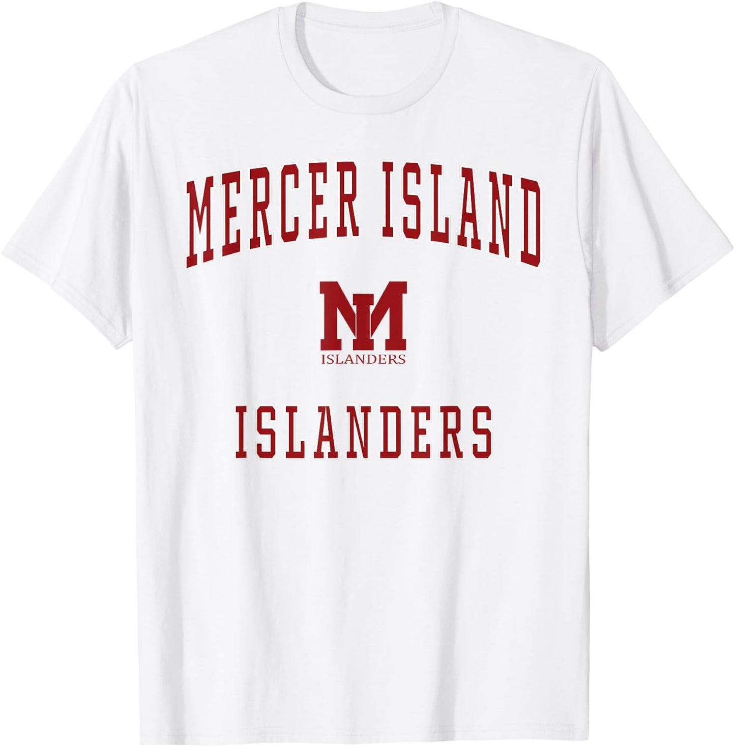 Mercer Island High School Islanders T-Shirt - T-Shirt | White