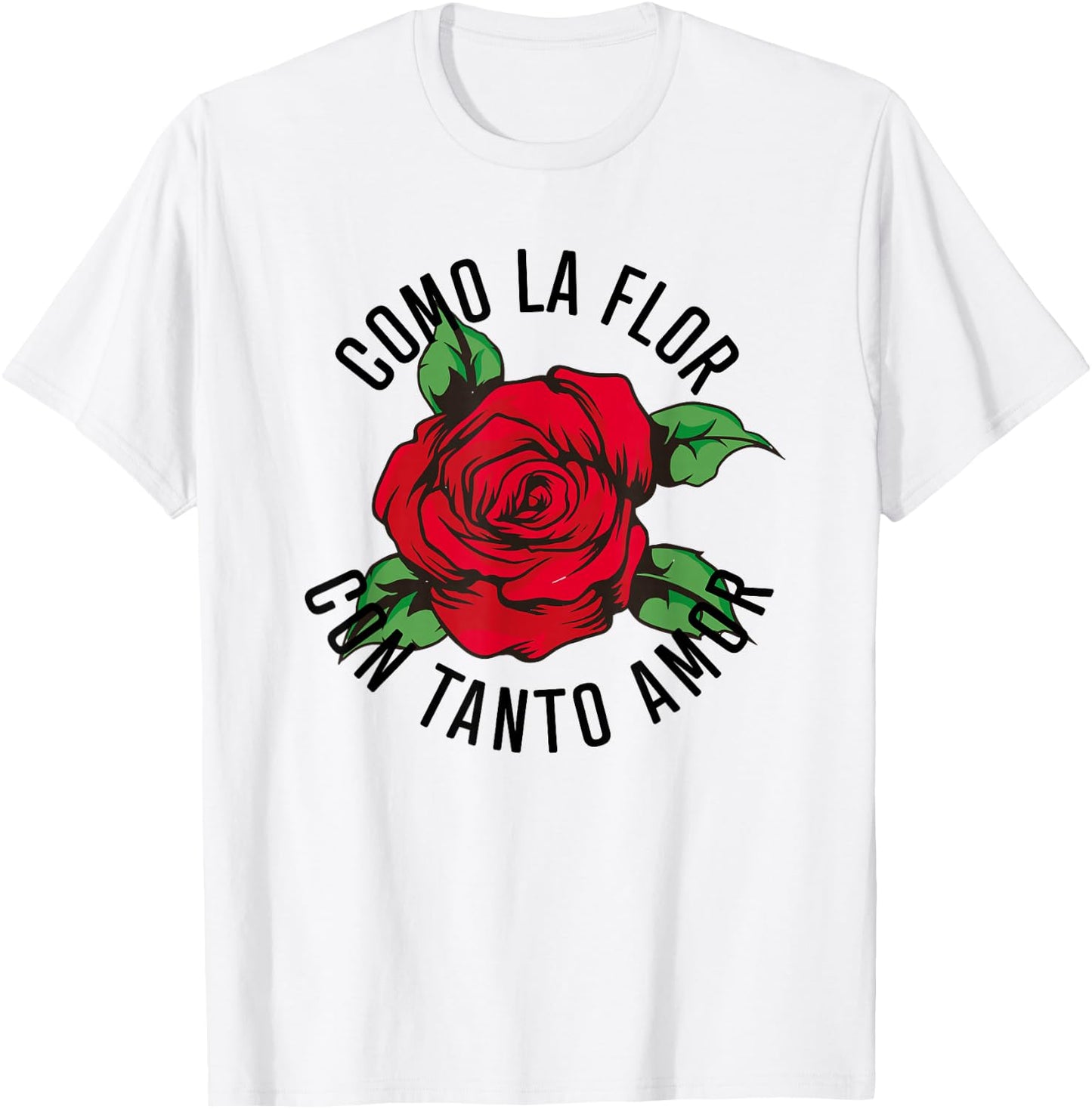 Como La Flor - Bailar Cumbia - Mexican Fiesta Gift T-Shirt - T-Shirt | White