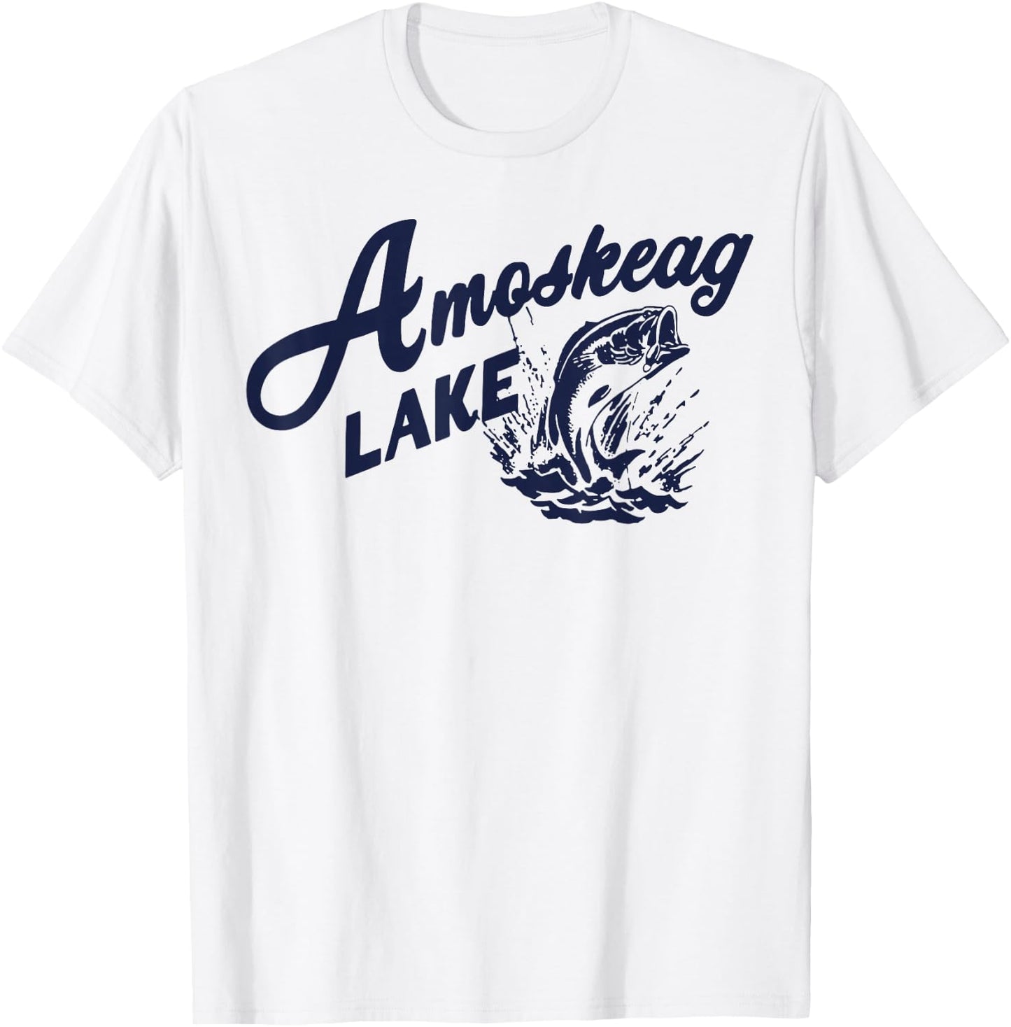 amoskeag Lake T-Shirt - T-Shirt | White