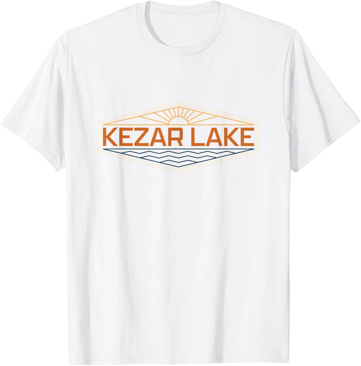 Kezar Lake Maine T-Shirt - T-Shirt | White