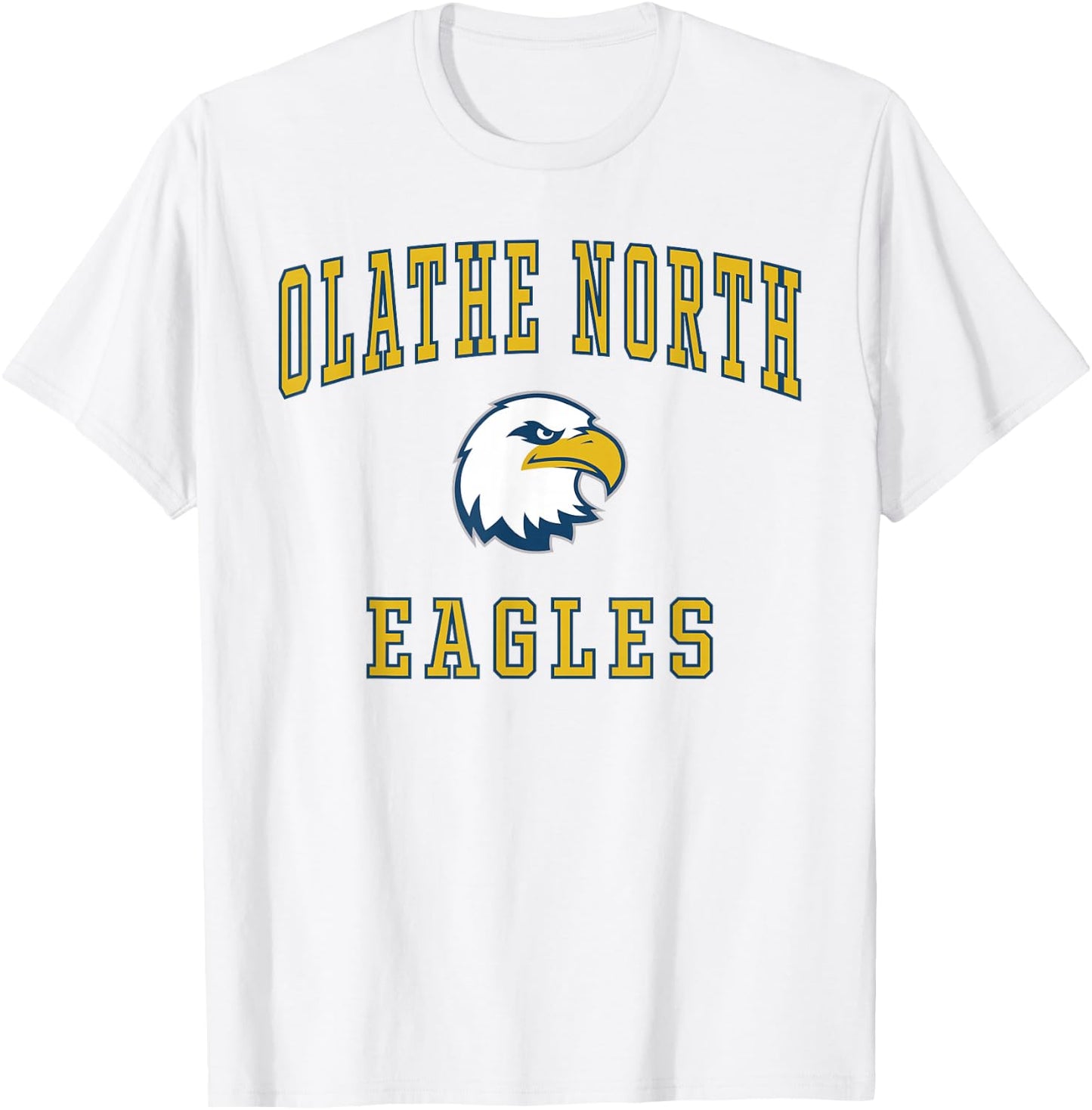 Olathe North High School Eagles T-Shirt - T-Shirt | White