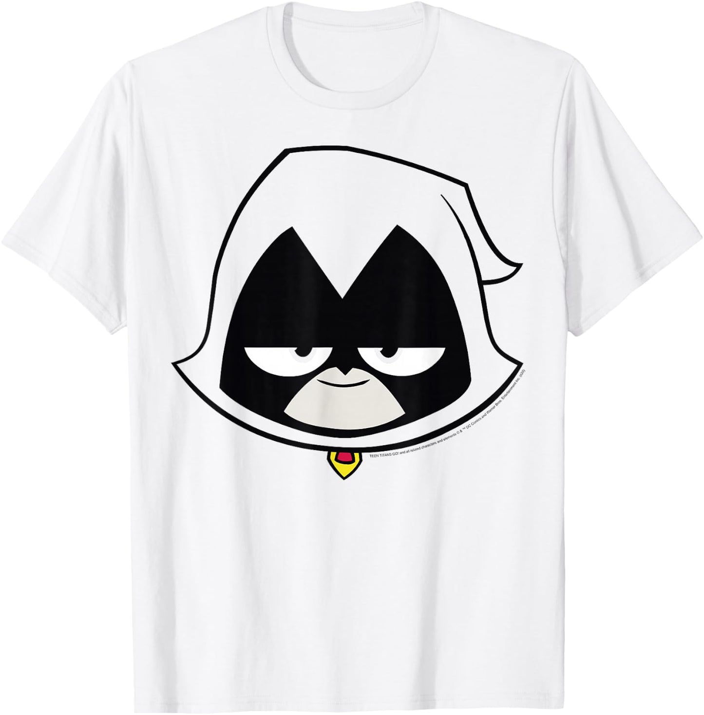 DC Comics Teen Titans Go! Raven Big Face T-Shirt - T-Shirt | White
