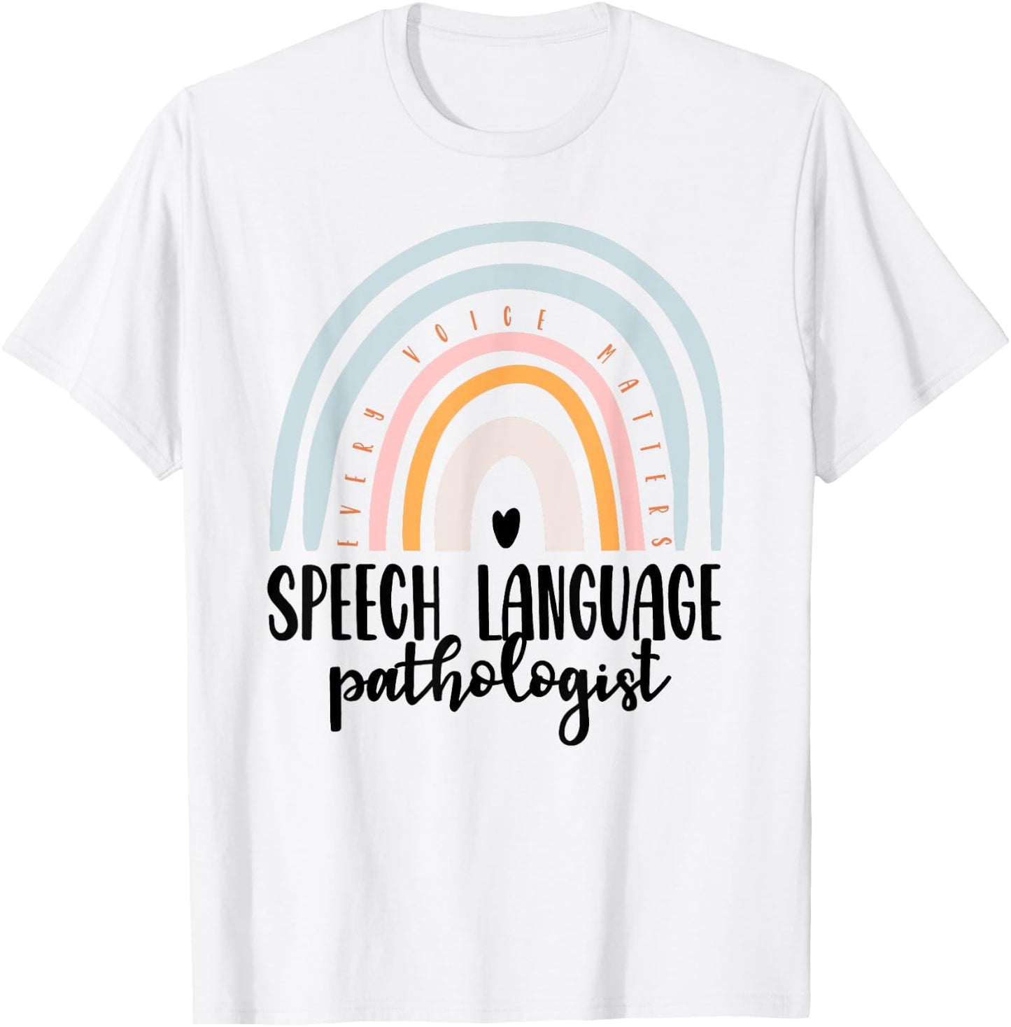 Speech Language Pathologist Speech Therapy SLP Gift Boho T-Shirt - T-Shirt | White