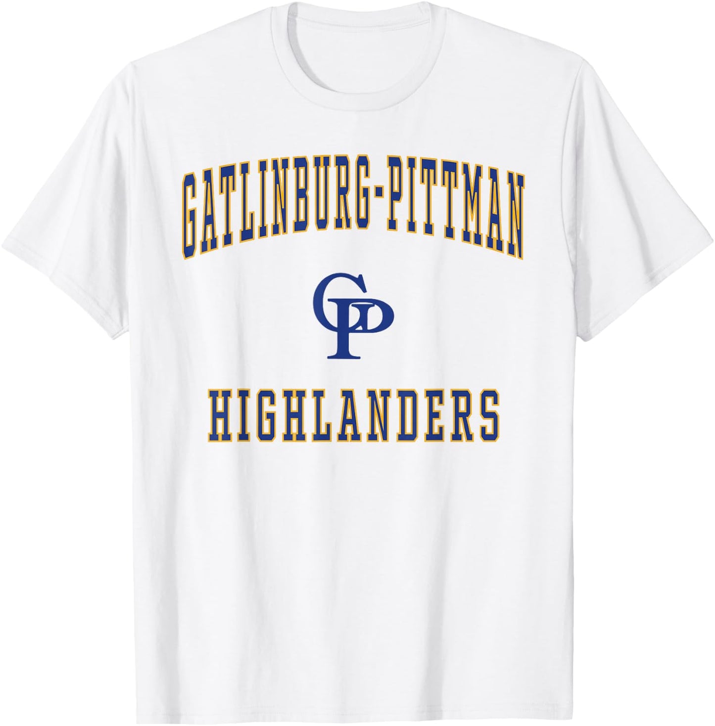 Gatlinburg-Pittman High School Highlanders T-Shirt - T-Shirt | White