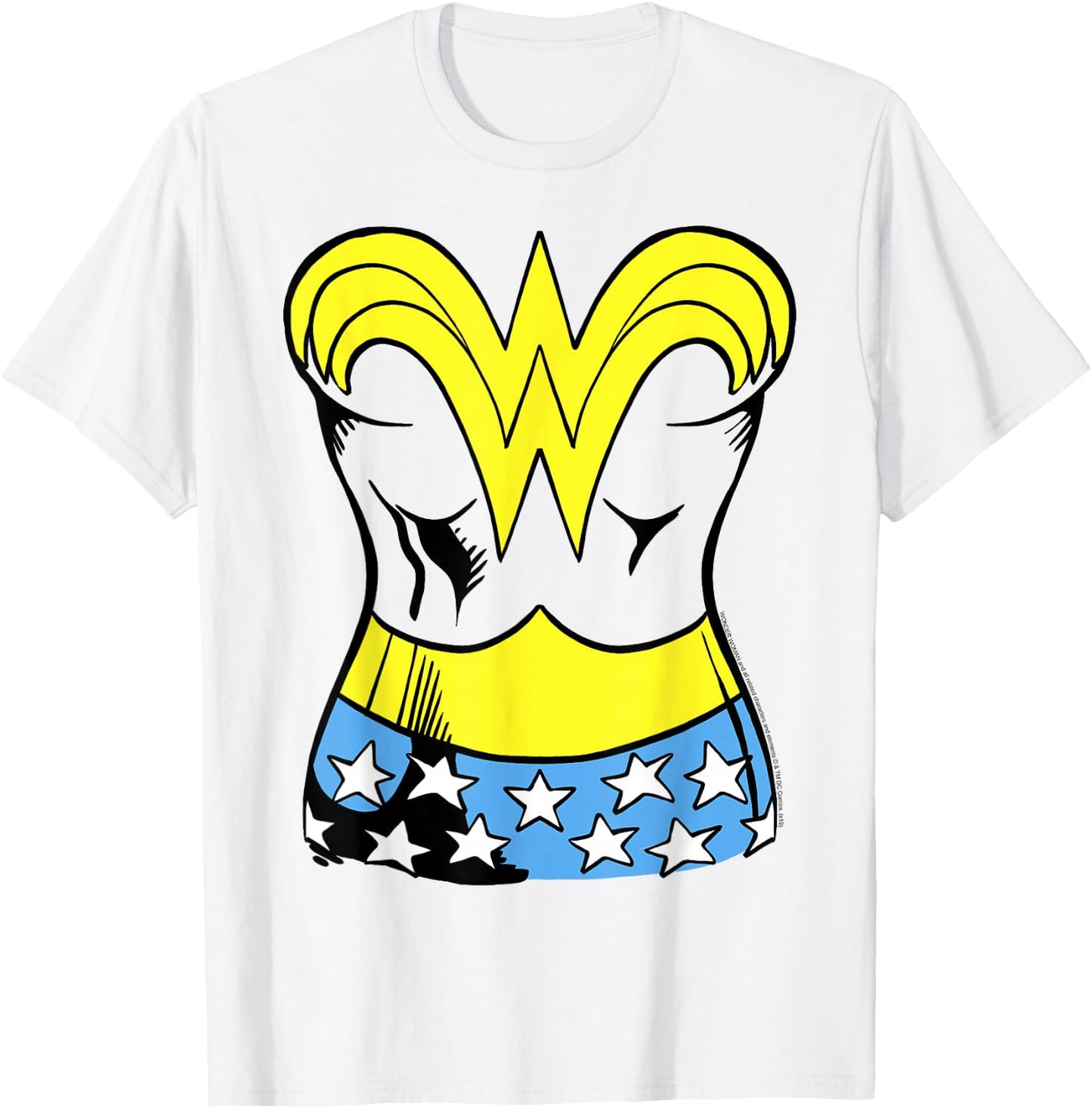 DC Comics Wonder Woman Halloween Costume T-Shirt - T-Shirt | White