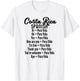 Costa Rica Spanish Pura Vida T-Shirt - T-Shirt | White