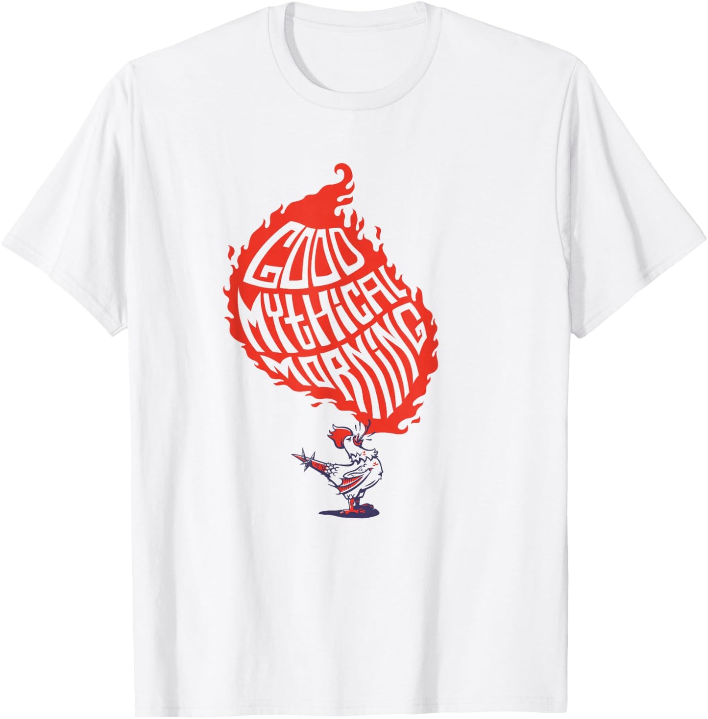 Good Mythical Morning Classic Logo Small T-Shirt - T-Shirt | White