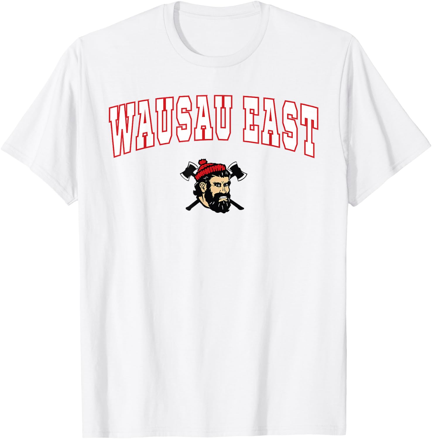 Wausau East High School Lumberjacks T-Shirt - T-Shirt | White