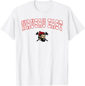 Wausau East High School Lumberjacks T-Shirt - T-Shirt | White