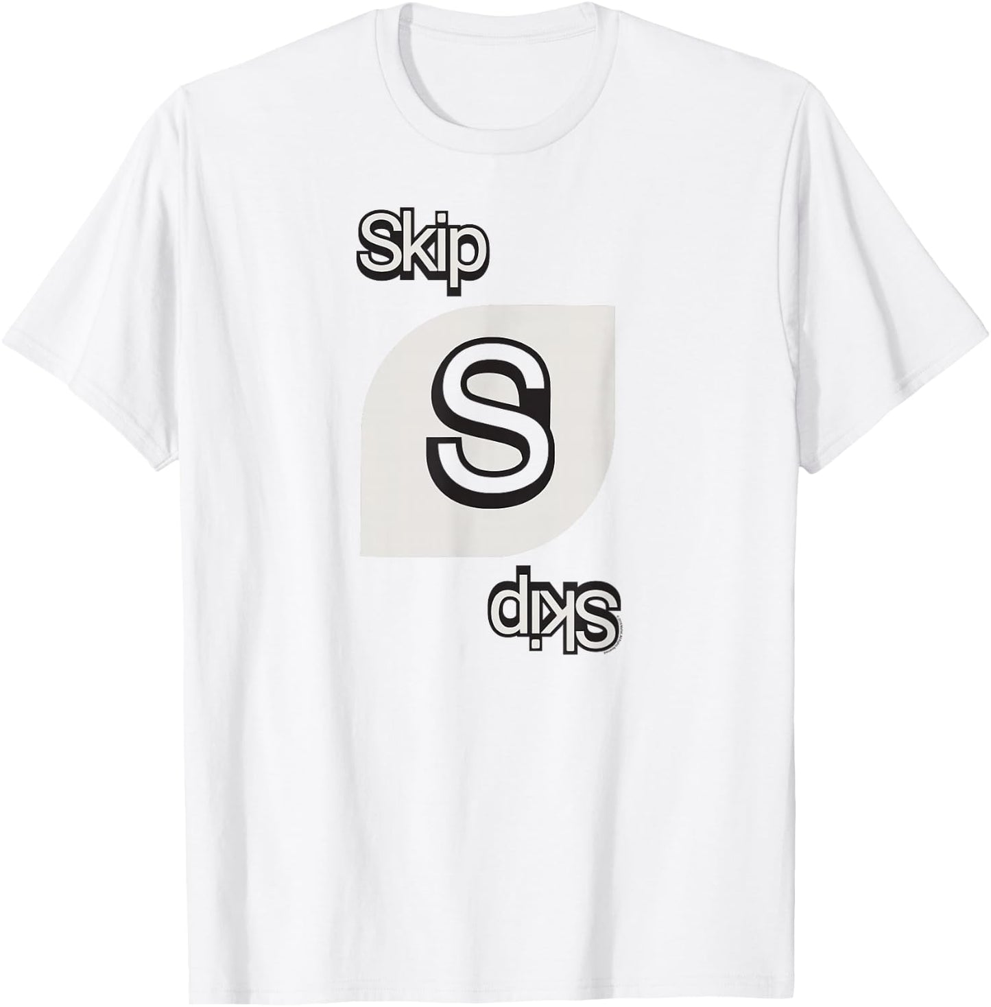 UNO - Sliver Skip Card T-Shirt - T-Shirt | White