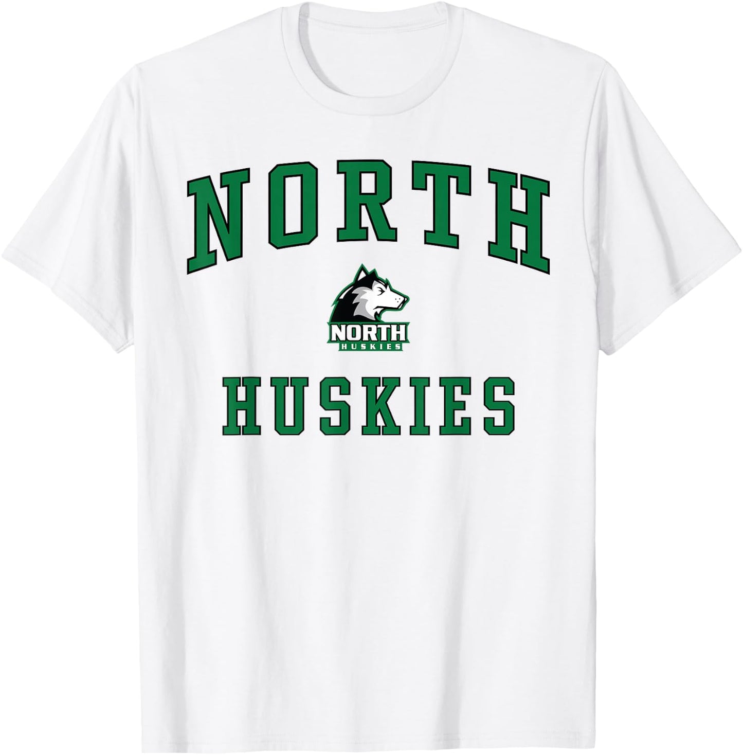 North High School Huskies T-Shirt - T-Shirt | White