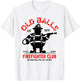 Funny Firefighter Birthday 's 50th Birthday Fireman T-Shirt - T-Shirt | White