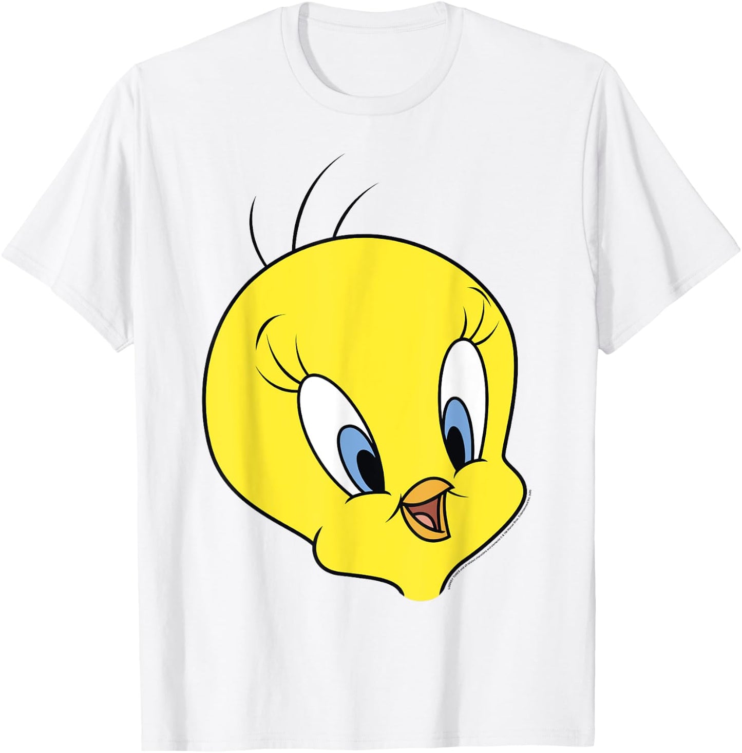 Looney Tunes Tweety Bird Big Face T-Shirt - T-Shirt | White