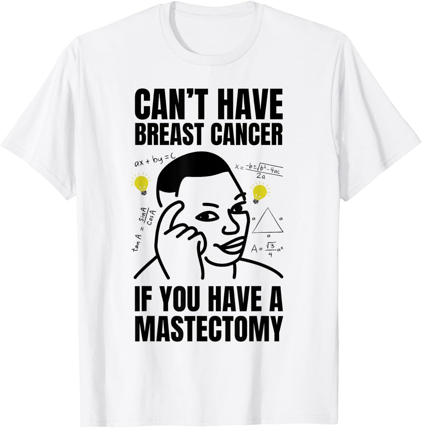 Breast Restoration And Breast Cancer - Funny Mastectomy T-Shirt - T-Shirt | White