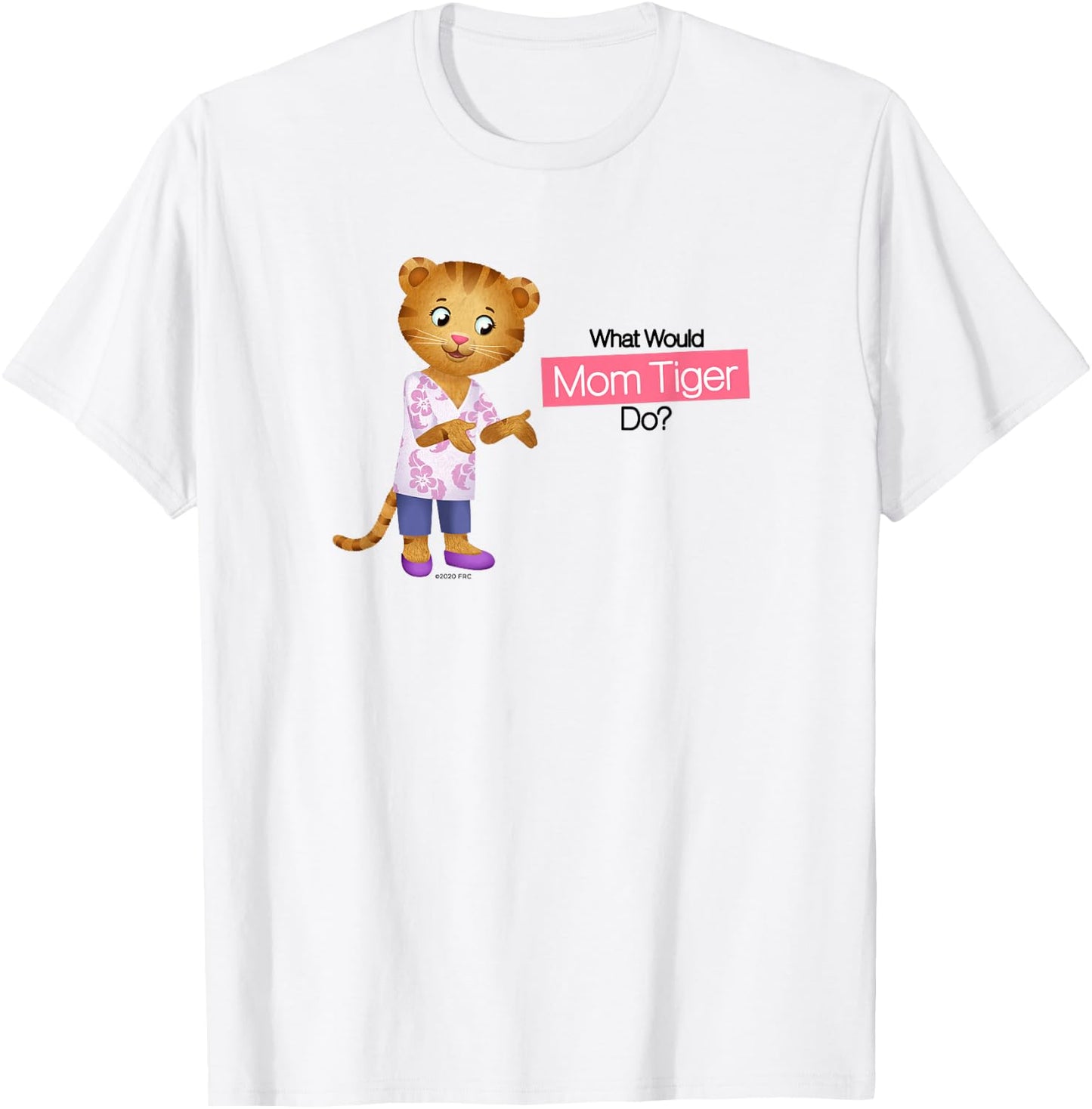 Daniel Tiger's Neighborhood:What Would Mom Tiger Do? (Light) T-Shirt - T-Shirt | White