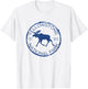 Moose Design Yellowstone National Park Souvenir Hiker's T-Shirt - T-Shirt | White
