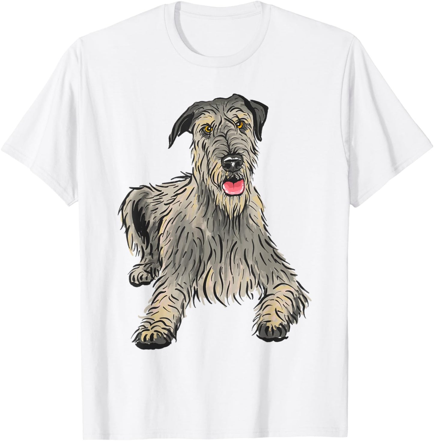 Irish Wolfhound T-Shirt - T-Shirt | White