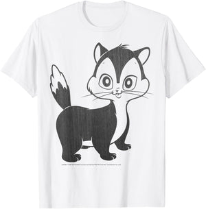 Looney Tunes Pussyfoot Portrait T-Shirt - T-Shirt | White