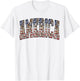 America Flag Leopard Tie Dye Patriotic 4th Of July T-Shirt - T-Shirt | White