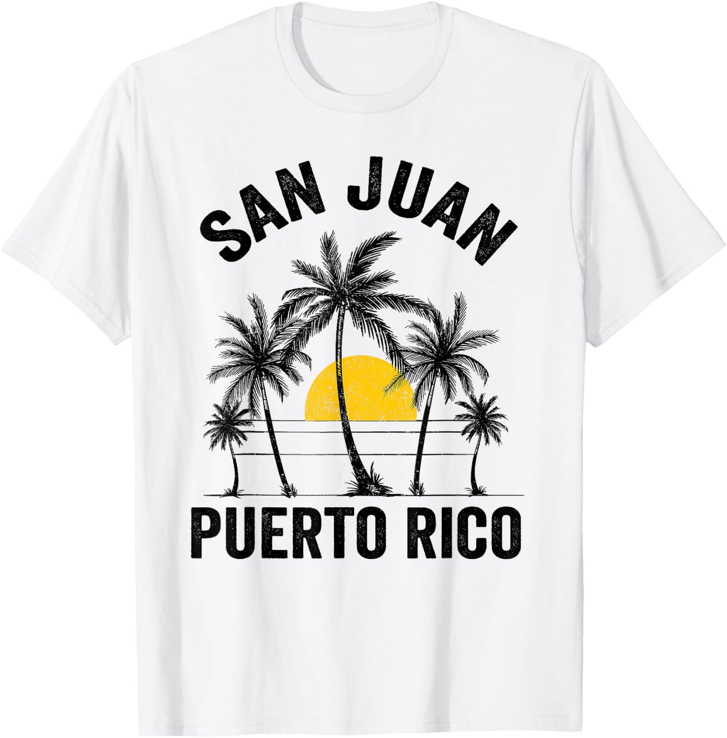 san juan Beach Souvenir T Shirt Puerto Rico 2025 Vacation Men Women T-Shirt - T-Shirt | White