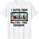 Aquarium Fish Design Funny Aquarium Lover Owner Collector T-Shirt - T-Shirt | White