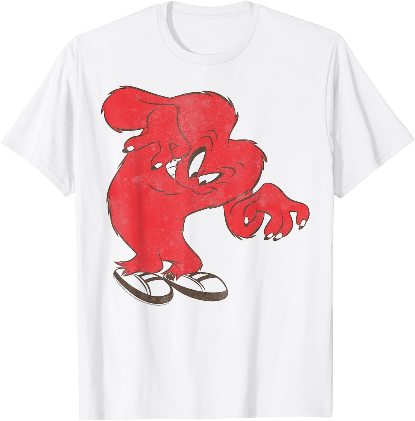 Looney Tunes Gossamer Simple Portrait T-Shirt - T-Shirt | White