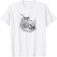 Vintage Frog and the Bird T-Shirt - T-Shirt | White
