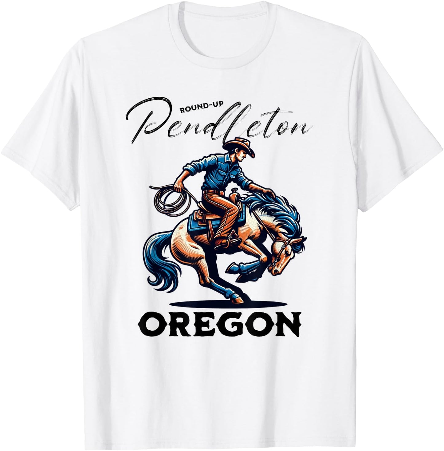 Pendleton Round-Up Oregon Rodeo Days T-Shirt - T-Shirt | White
