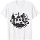 PUBG Erangel Logo - Men's Grey Cotton Polyester Blend Short Sleeve Classic Fit Collarless - Small T-Shirt - T-Shirt | White