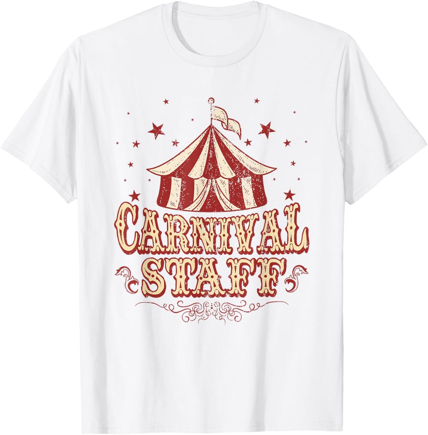 Carnival Staff Shirt - Carnival Shirt - Carnival Staff T-Shirt - T-Shirt | White
