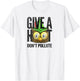 Woodsy Owl Give a Hoot Don't Pollute Distressed Vintage T-Shirt - T-Shirt | White