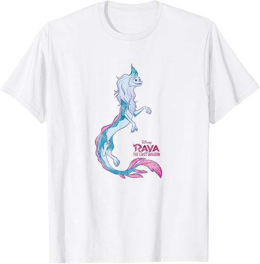 Disney Raya And The Last Dragon Sisu Simple T-Shirt - T-Shirt | White
