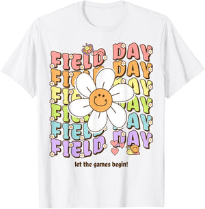 Orange Shirts for girls field day T-Shirt - T-Shirt | White