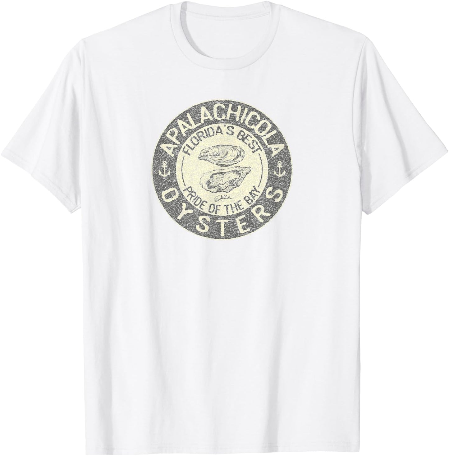 JCombs: Apalachicola Oysters T-Shirt - T-Shirt | White