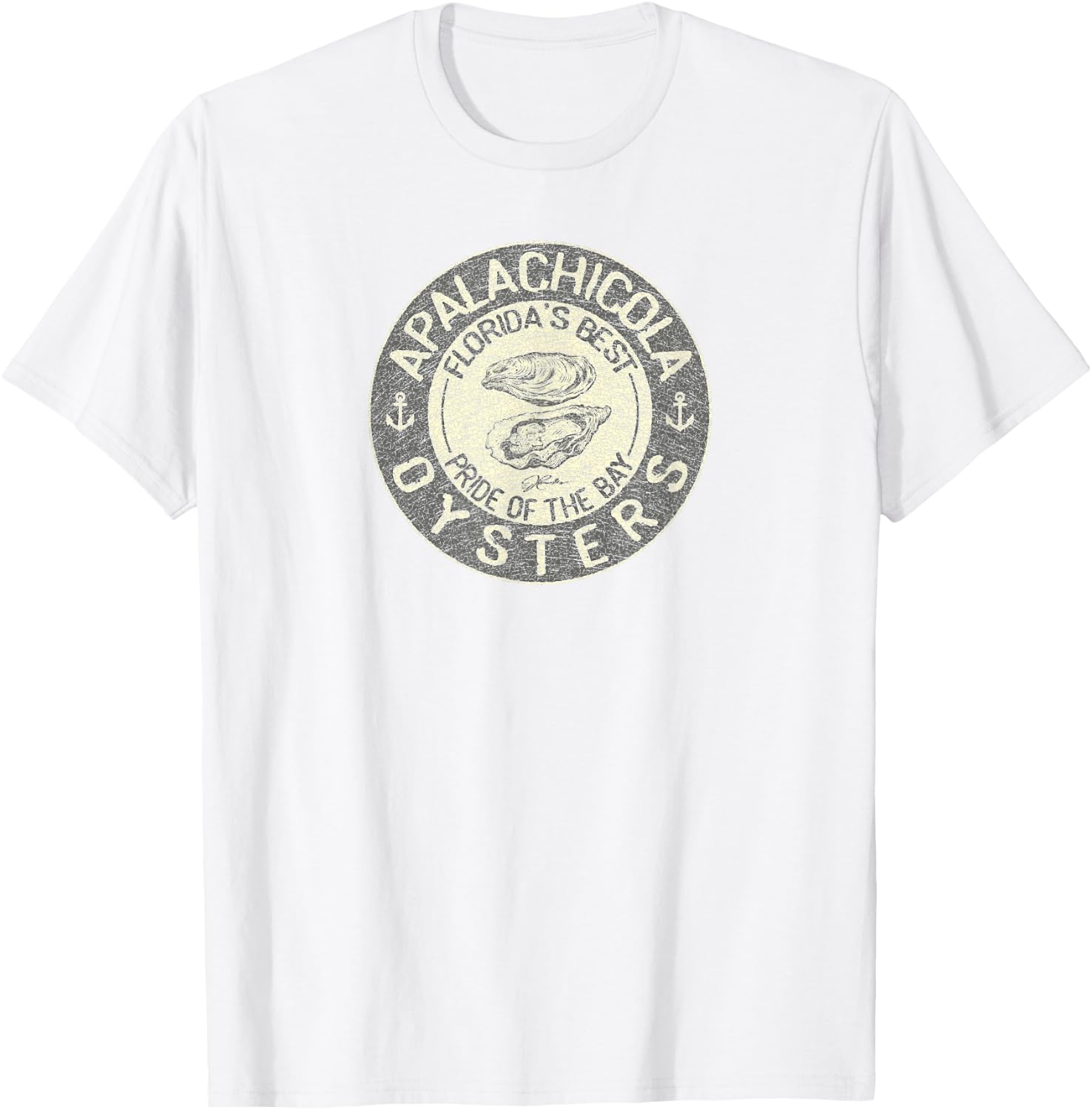 JCombs: Apalachicola Oysters T-Shirt - T-Shirt | White